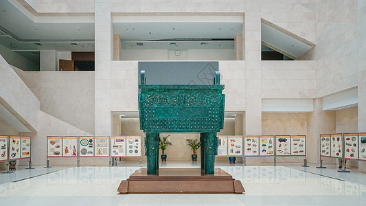 葫芦岛博物馆大厅图片