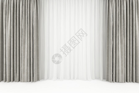 单体窗帘设计图片