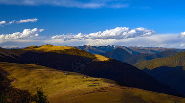 317国道藏区美景图片