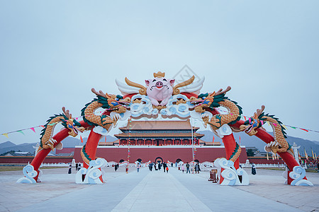  浙江横店明清宫苑 图片