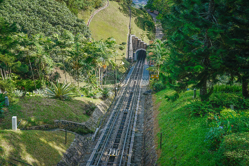 槟城山上山索道图片