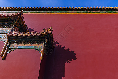 北京景山公园寿皇殿图片