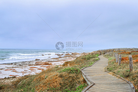 美国蒙特雷海滨图片