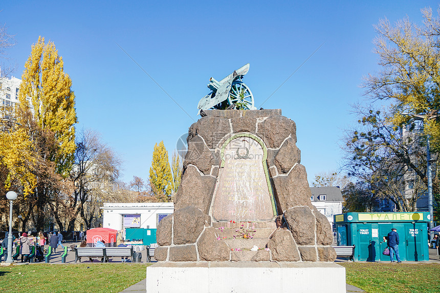 乌克兰基辅城市雕塑