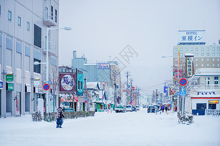 北海道函馆街景图片