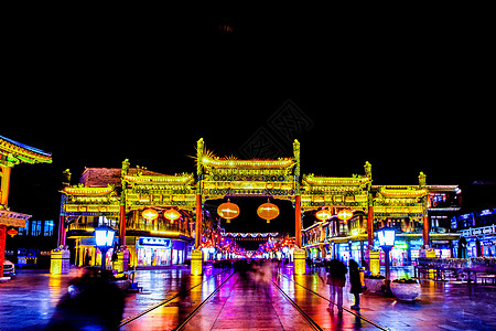 装饰北京北京前门大街背景