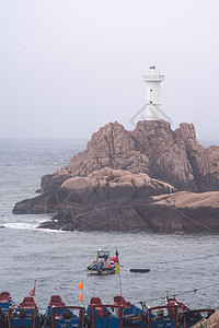 灯塔海岸高清图片素材