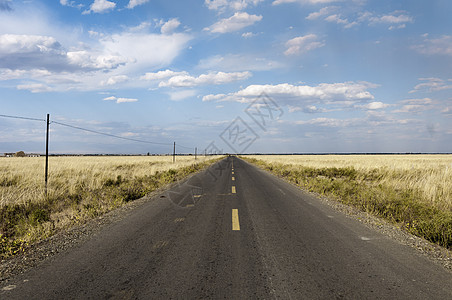 新疆自然风光公路交通背景