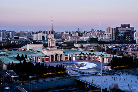 北京国际展览中心背景