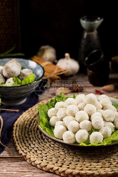 火锅食材鱼丸图片