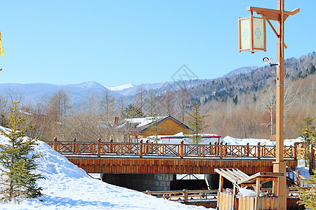 二浪河哈尔滨东北村庄背景