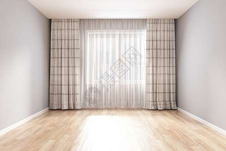 温馨卧室窗帘图片