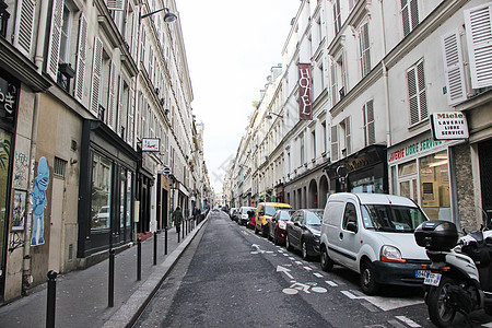 欧洲城市建筑巴黎街景背景