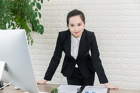 商务女性职场办公形象高清图片