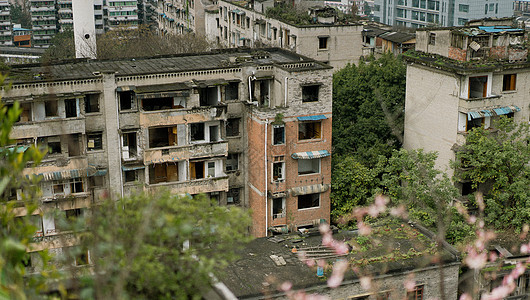 重庆老城区背景