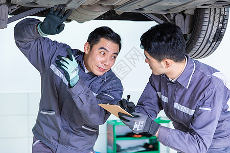 汽车修理底盘修理服务高清图片