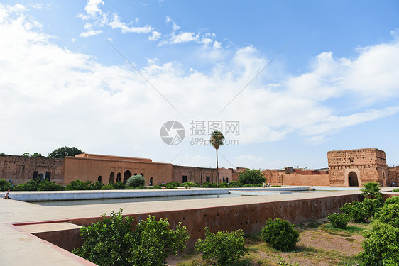 摩洛马拉喀什哥巴迪皇宫遗址图片