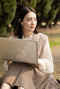 日系美女背景图片