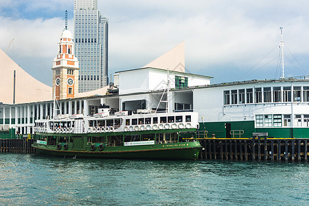 香港天星码头背景图片
