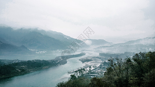 都江堰风光四川风光高清图片