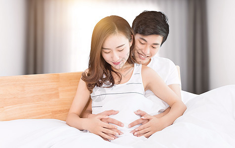 关爱孕妇家庭高清图片素材