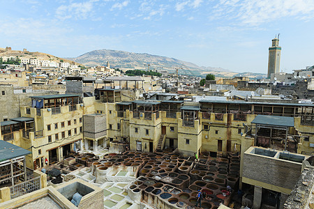 摩洛哥菲斯古城高清图片