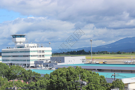 日本鹿儿岛机场航站楼背景