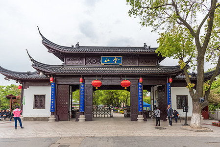 江苏镇江金山寺背景