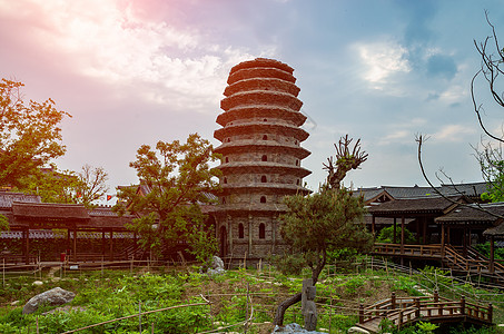 湖北襄阳唐城影视城风景图片