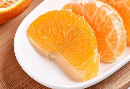 橙子手绘丑柑背景