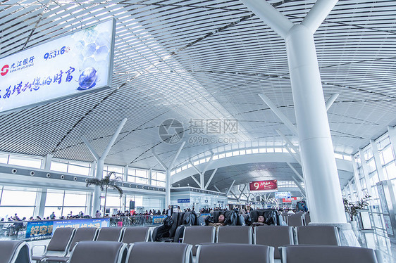 南昌机场候机厅图片