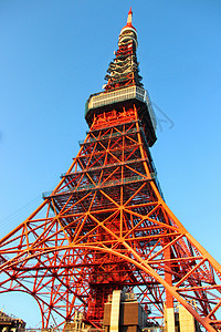 东京塔东京铁塔高清图片
