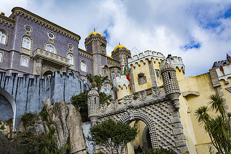 葡萄牙里斯本佩纳宫高清图片