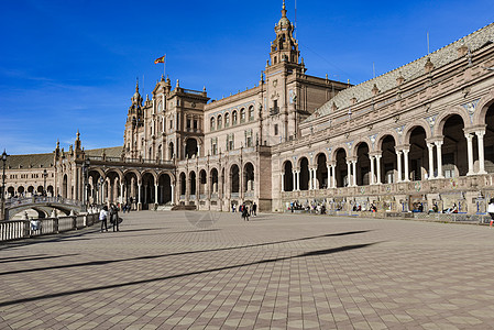 西班牙广场广场西班牙塞维利亚广场背景