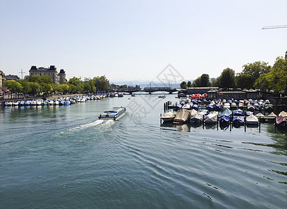 瑞士苏黎世利马特河图片
