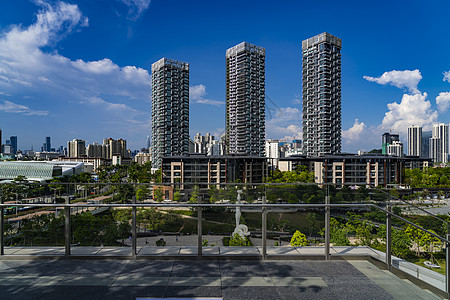 深圳福田深圳南山区蛇口城市建筑群背景