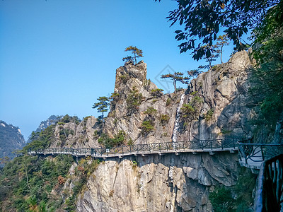 浙江临安大明山景区风光背景