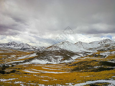 西藏米拉山山口风光高清图片