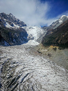 四川海螺沟景区风光图片