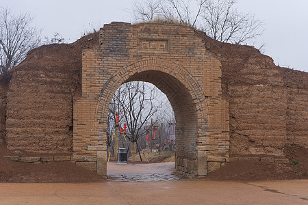 陕西地图西安白鹿原遗址背景