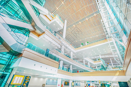 重庆江北机场结构层次高清图片