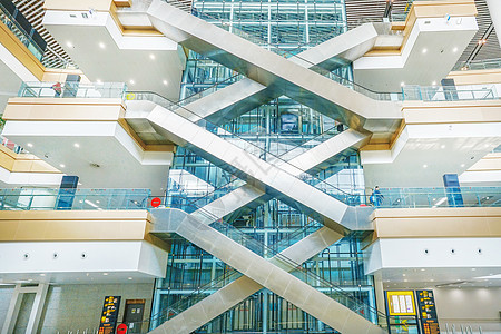 重庆江北机场结构层次高清图片