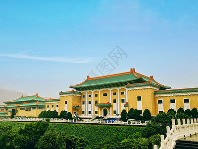 台北故宫博物院建筑图片
