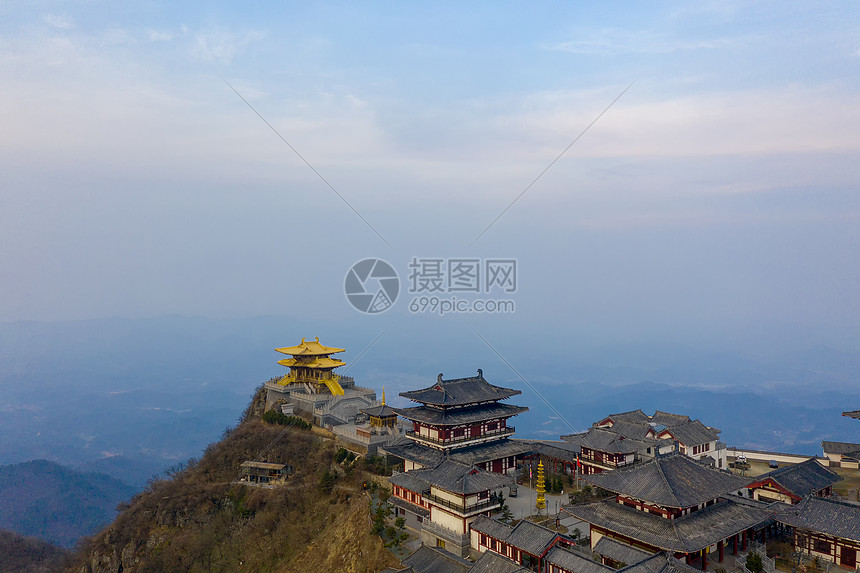 湖北大洪山景区金顶图片