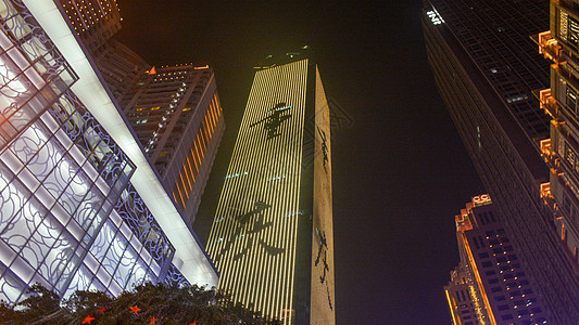 重庆解放碑高楼建筑旅行高清图片素材