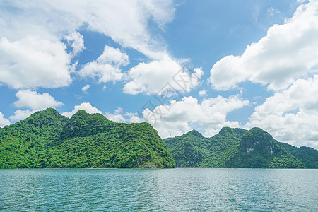 越南下龙湾喀斯特地貌图片