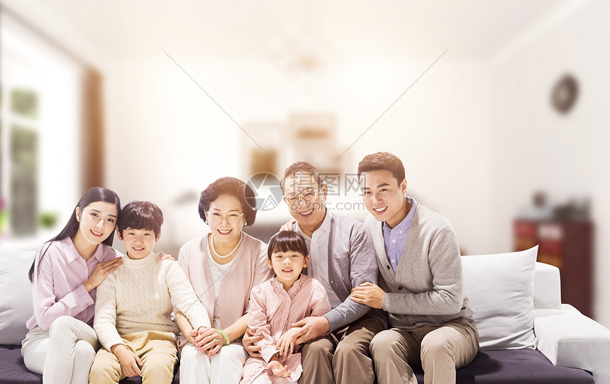 幸福一家人图片