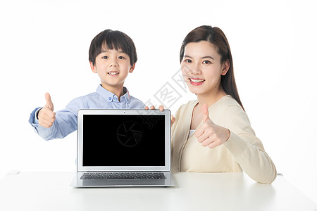 平板电脑儿童在线教育辅导背景