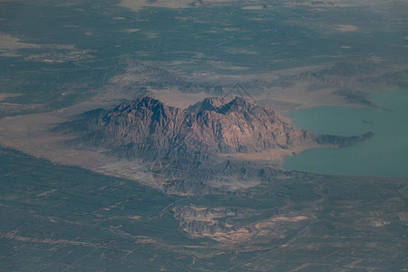 新疆喀什地貌俯拍图片