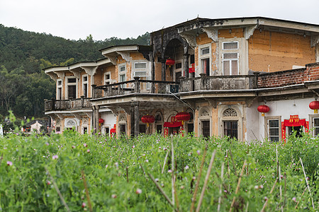 潮汕建筑农村潮汕图片素材